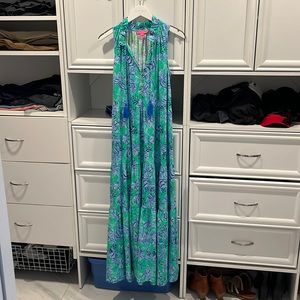 Lilly Pulitzer maxi dress size S worn once